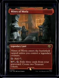 MTG: Lord of the Rings: #342 Mines of Moria (Borderless) 🏡 - Image 1