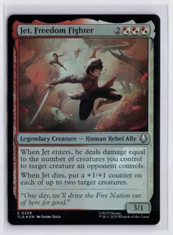 Jet, Freedom Fighter (Foil) - 0229 - Avatar: The Last Airbender TLA - MTG - NM/M - Image 1