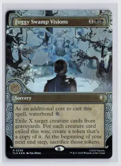 x1 Foggy Swamp Visions - Foil - Showcase R MTG Avatar: The Last Airbender M/NM, - Image 1