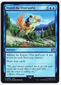 Travel the Overworld - Foil - Final Fantasy - Near Mint - Image 1