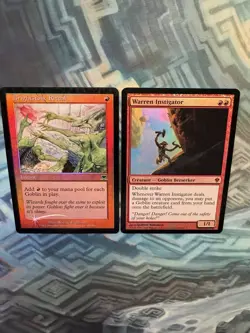 Foil Warren Instigator EX/LP Zendikar & Brightstone Ritual EX/LP- Onslaught - Image 3