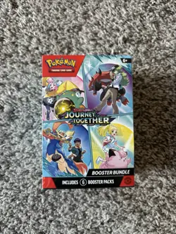 Pokemon Scarlet & Violet Journey Together Booster Bundle Box - 6 Booster Packs - Image 1
