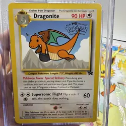 Pokemon TCG Graded CGC 7 Dragonite Black Star Promo 5 WB STAMPED Mewtwo Strikes - Image 5