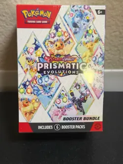 Pokemon TCG Scarlet & Violet Prismatic Evolutions Booster Bundle Sealed - Image 3