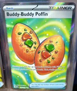 Pokemon - Buddy-Buddy Poffin 167/132 Me01: Mega Evolution Holo - Image 1