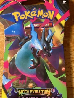 POKEMON MEGA EVOLUTION PHANTASMAL FLAMES (1)SLEEVE SEALED Mega Charizard X EX - Image 3