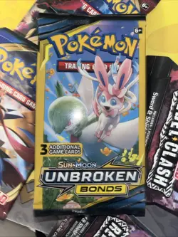 Gardevoir Sylveon Artwork Pokemon Unbroken Bonds Booster Sealed - Image 1