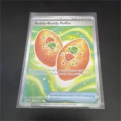 2025 Pokemon Mega Evolution Buddy-Buddy Poffin Ultra Rare #167/132 - Image 1