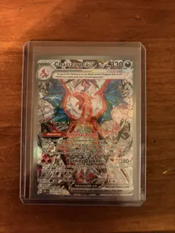 Charizard ex 223/197 SV03 Obsidian Flames Special Illustration Rare Pokemon LP - Image 1