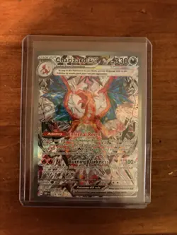 Charizard ex 223/197 SV03 Obsidian Flames Special Illustration Rare Pokemon LP - Image 3