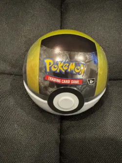 Pokemon 2025 Q4 Poke Ball Tin - 1 Sealed Tin ULTRA BALL with 3 Booster Packs - Image 1