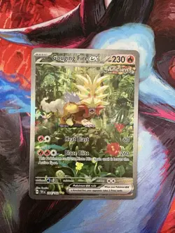 Pokemon Gouging Fire ex 204/162 Special Illustration Rare – Temporal Forces SV05 - Image 1