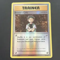 Brock’s Grit 74/108 Reverse Holo XY: Evolutions Pokemon Trainer TCG LP 2016 - Image 1