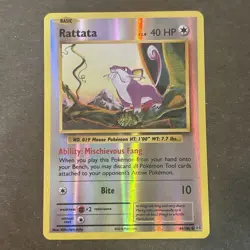 Rattata 66/108 Reverse Holo XY Evolutions Pokemon - Image 1