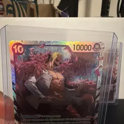 Donquixote Doflamingo OP14-069 SR One Piece TCG English x2 playset - Image 2