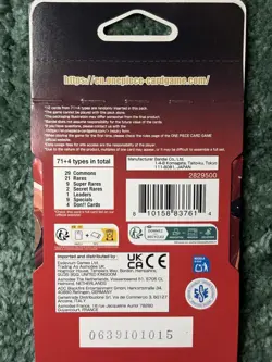 One Piece Heroines Edition EB-03 Sleeved Booster Pack Lot of 10 - Image 3