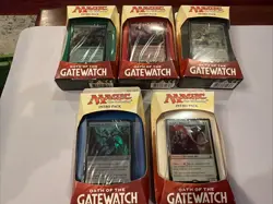 (5) MTG Oath Of The Gatewatch Intro Deck Complete Sealed Set! Twisted Reality ++ - Image 1