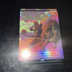 Settle the Wreckage * IN HAND* Borderless FOIL ✨ MTG TMNT Secret Lair NM Turtles - Image 1
