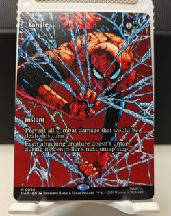 Tangle - Borderless - Spider-Man - MAR - #038 - NM - Image 1