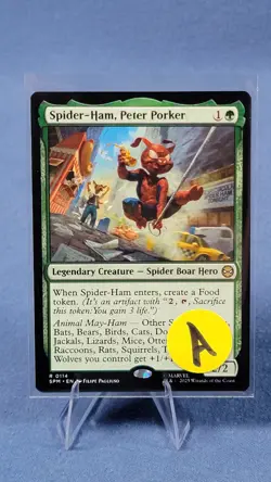 Spider-Ham Peter Porker Regular NM SPM 114 Mtg Marvel's Spider-Man A - Image 3