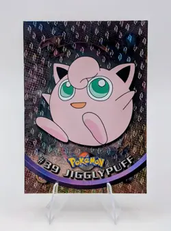 1999 Topps Pokemon Black Logo: Jigglypuff Foil #39 - NM - Image 1