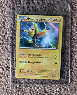 Pokemon 2016 Pikachu Libre 30/30 Holo - Image 1