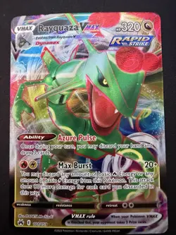 Rayquaza VMAX (101) Ultra Rare Crown Zenith 101/159 NM Pokemon - Image 1