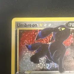 Pokemon TCG Umbreon Celebrations Gold Star Card 17/17 Near Mint Condition - Image 2