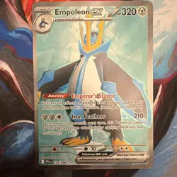 EMPOLEON EX 114/094 Pokemon TCG Ultra Rare Phantasmal Flames NM - Image 1