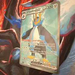 EMPOLEON EX 114/094 Pokemon TCG Ultra Rare Phantasmal Flames NM - Image 3