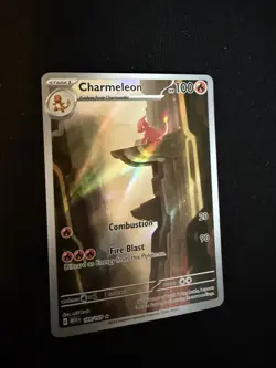 Pokemon TCG Charmeleon 169/165 Scarlet & Violet 151 Illustration Rare English - Image 2