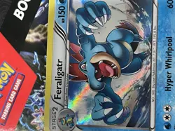 Feraligatr Phantom Forces 17/119 Cosmos Holo Rare Blister Promo Pokemon Card - Image 2