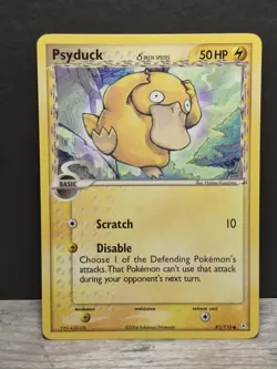 Psyduck 81/110 Pokemon Card 2006 Holon Phantoms WOTC TCG - Image 1