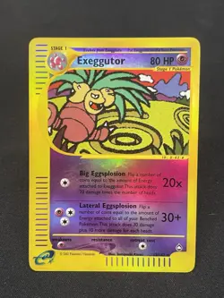 Pokemon TCG Exeggutor 13/147 Aquapolis Reverse Holo E-Series - Image 1