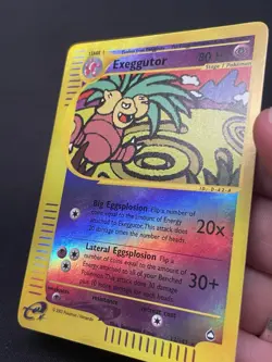 Pokemon TCG Exeggutor 13/147 Aquapolis Reverse Holo E-Series - Image 3