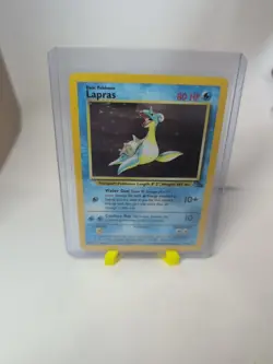 Lapras 10/62 Fossil Holo Pokemon TCG 1999 RARE - Image 1