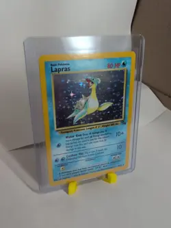 Lapras 10/62 Fossil Holo Pokemon TCG 1999 RARE - Image 3