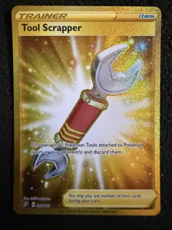 Pokemon Tool Scrapper Secret Rare Holo Swsh02: Rebel Clash 208/192 TCG - Image 1