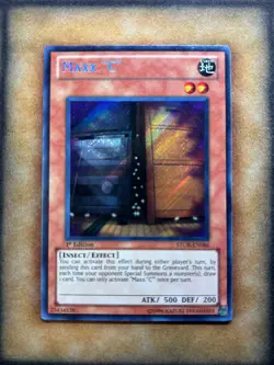 Yugioh Maxx "C" STOR-EN086 Secret Rare 1st Ed VLP - Image 1