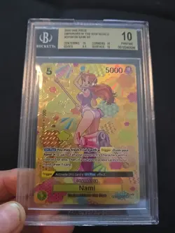 One Piece Nami SP ENG #OP08-106 Emperors in the New World OP09 BGS 10 PRISTINE - Image 4