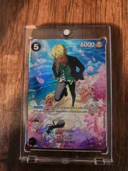 Sanji ST14-003 OP10 Royal Blood SP Full Art One Piece Card Game English - Image 1