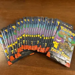 24 Pokemon Trading Card Game: Trick Or Trade (2024) Booster Pack New Sealed - Image 1