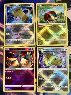 Pokemon TCG Radiant Rare Lot Of 8 Cards New Near Mint - Image 4