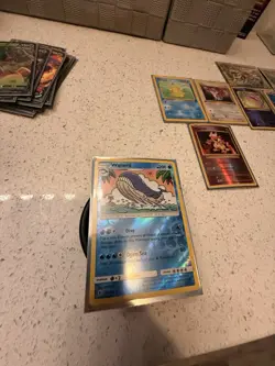 Pokemon Holo Wailord & Magmar Mixed Card Lot (Sun & Moon Set, English) - Image 1