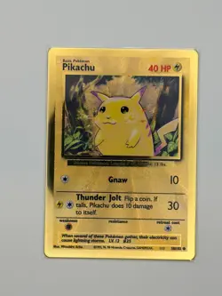 Pikachu - (Celebrations Metal Card) 058/102 Miscellaneous Cards & Products Holo - Image 1