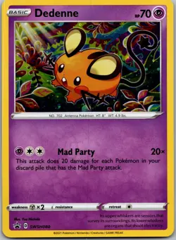 Dedenne - Promo SWSH: Sword & Shield Promo Cards SWSH080 NM - Image 1