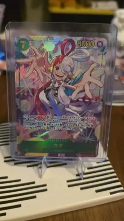 3x Japanese One Piece TCG EB03 Uta mixed card lot gold don SEC and alt art - Image 3