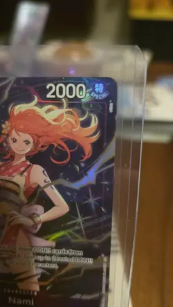 One Piece TCG OP09-070 Nami Gengar Promo Alt Art Premium Card Selection Vol 4 #2 - Image 3