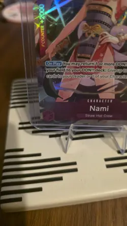 One Piece TCG OP09-070 Nami Gengar Promo Alt Art Premium Card Selection Vol 4 #2 - Image 5