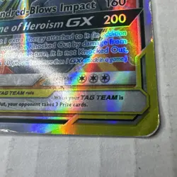 Marshadow & Machamp GX Holo Card 82/214 Unbroken Bonds Series - Image 4
